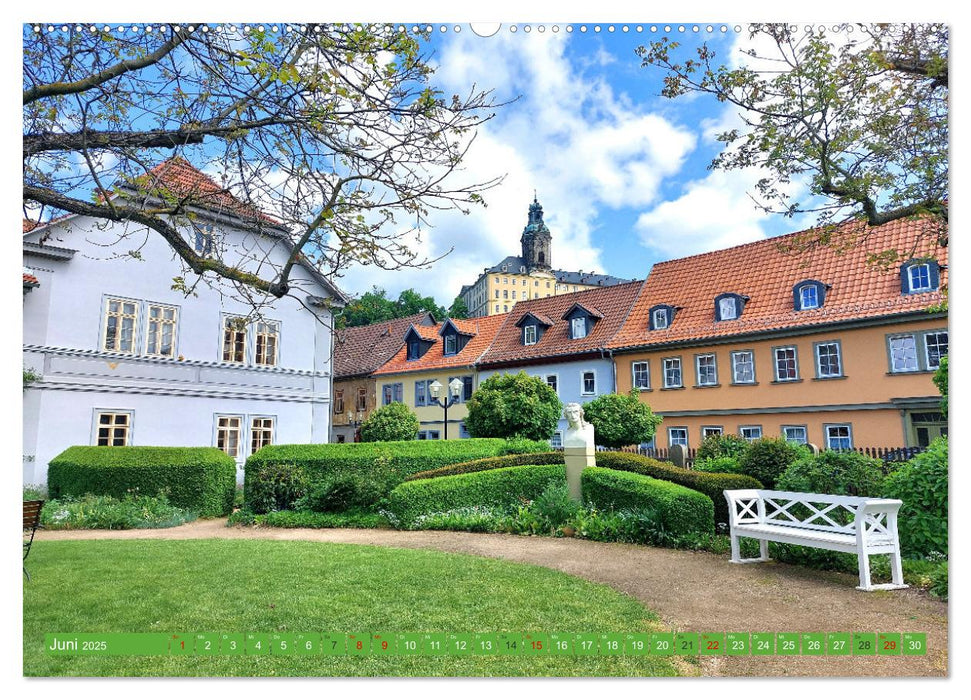 Einladung nach Rudolstadt (CALVENDO Wandkalender 2025)