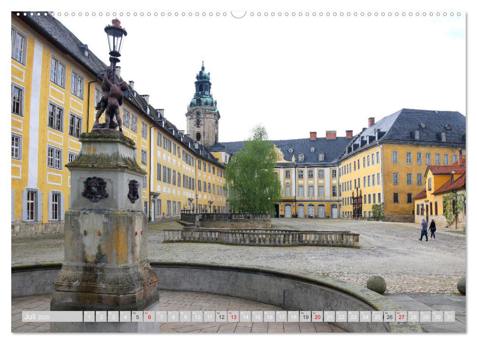 Einladung nach Rudolstadt (CALVENDO Premium Wandkalender 2025)