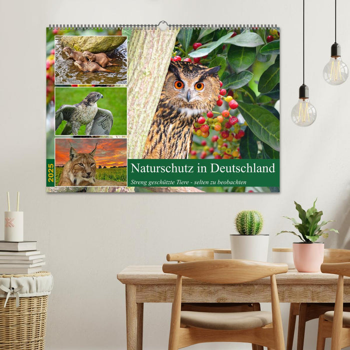 Naturschutz in Deutschland (CALVENDO Wandkalender 2025)