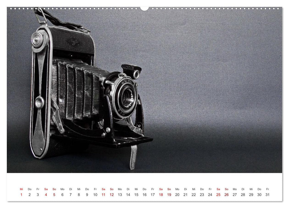 Alte Fotokameras - Kameras von Agfa der Jahre 1928 bis 1980 (CALVENDO Wandkalender 2025)