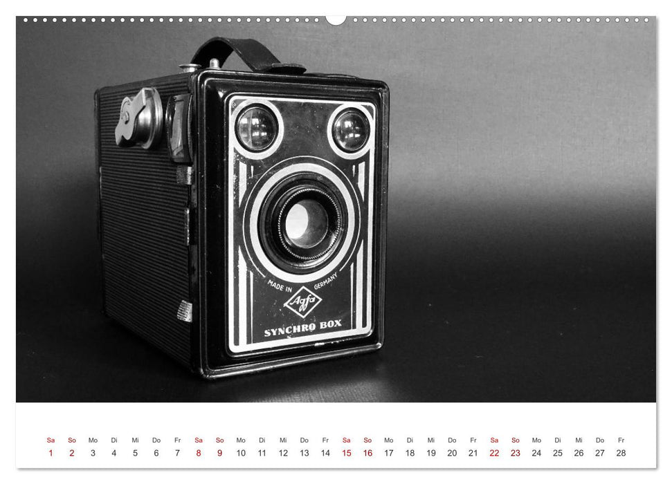 Alte Fotokameras - Kameras von Agfa der Jahre 1928 bis 1980 (CALVENDO Wandkalender 2025)