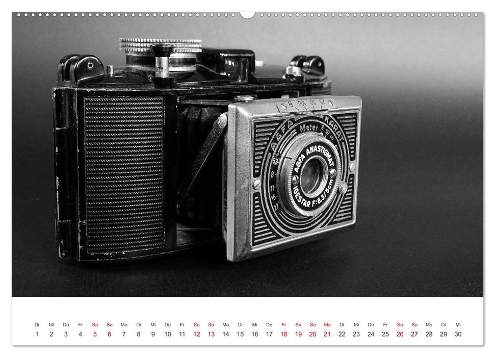 Alte Fotokameras - Kameras von Agfa der Jahre 1928 bis 1980 (CALVENDO Wandkalender 2025)