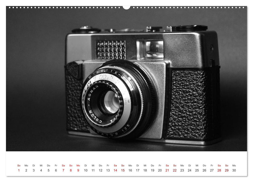 Alte Fotokameras - Kameras von Agfa der Jahre 1928 bis 1980 (CALVENDO Wandkalender 2025)