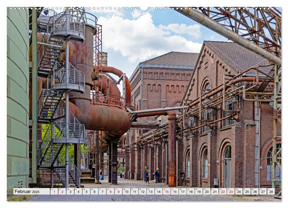 Industriekultur - Ein Tag im Landschaftspark Duisburg-Nord (CALVENDO Premium Wandkalender 2025)