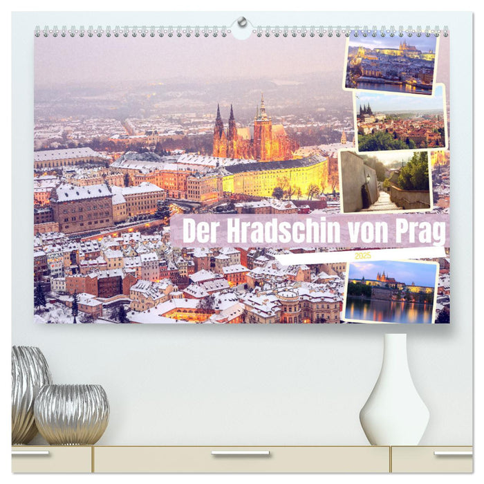 Der Hradschin von Prag (CALVENDO Premium Wandkalender 2025)