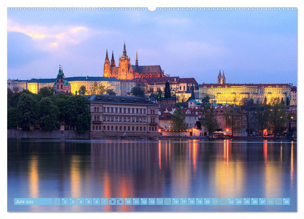 Der Hradschin von Prag (CALVENDO Premium Wandkalender 2025)