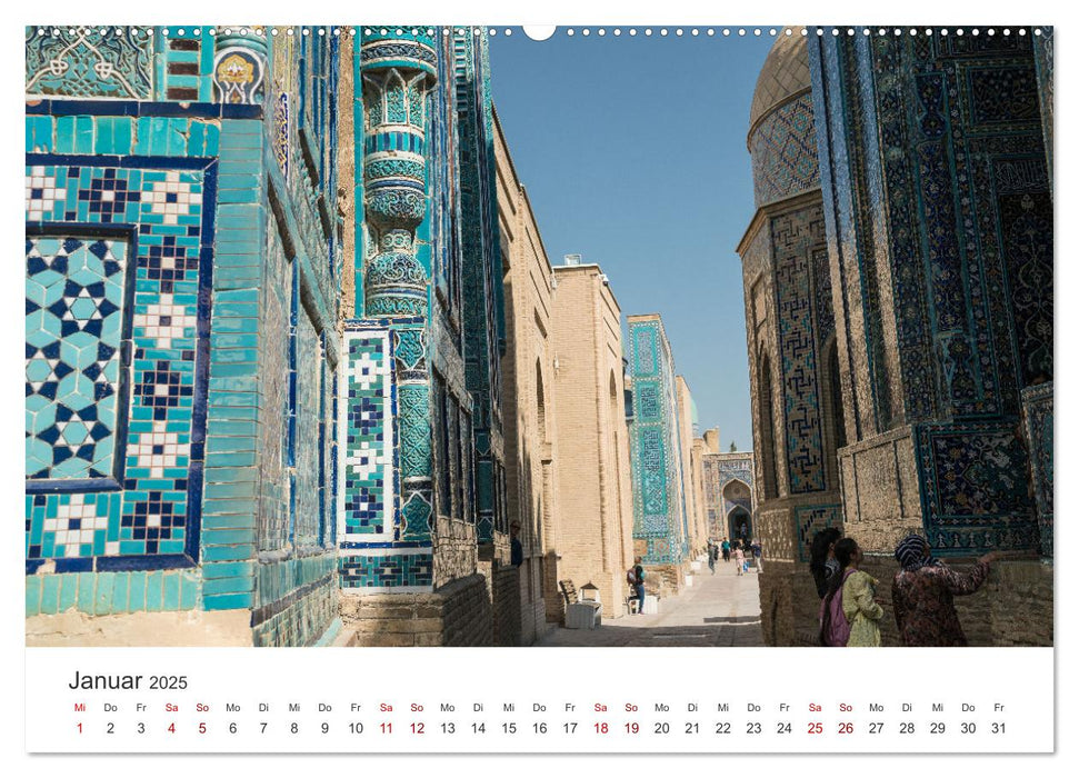 Usbekistan (CALVENDO Premium Wandkalender 2025)