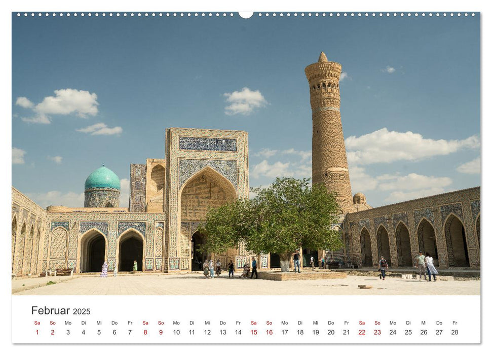 Usbekistan (CALVENDO Premium Wandkalender 2025)