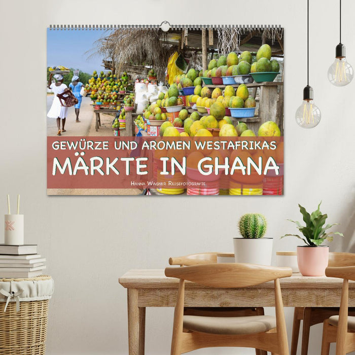 Gewürze und Aromen Westafrikas - Märkte in Ghana (CALVENDO Wandkalender 2025)