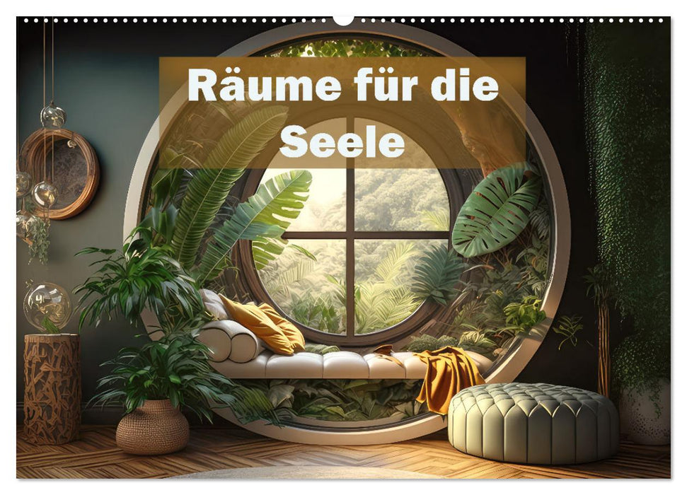 Räume für die Seele (CALVENDO Wandkalender 2025)