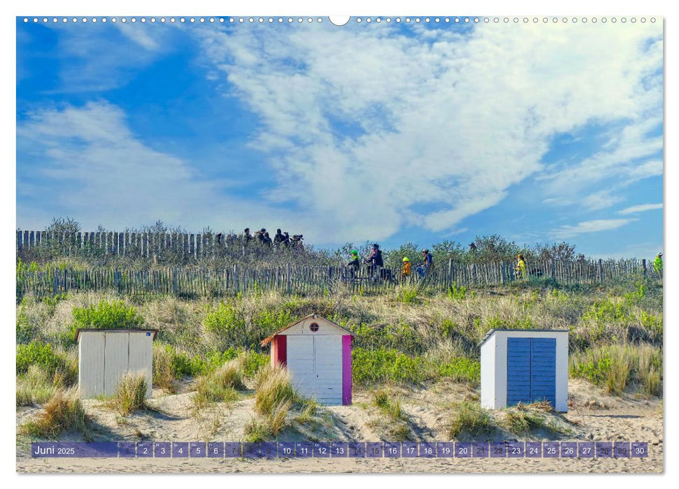 Zeeland - Wasser, Sand und Meer (CALVENDO Wandkalender 2025)