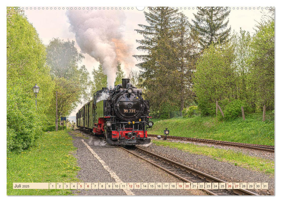 Oybin und Jonsdorf-Urlaubsromantik und Wanderparadies im Zittauer Gebirge (CALVENDO Premium Wandkalender 2025)