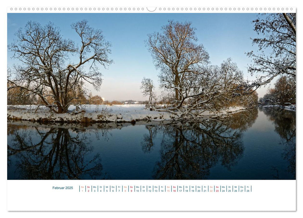 Panorama der Heimat Landkreis Freising (CALVENDO Wandkalender 2025)