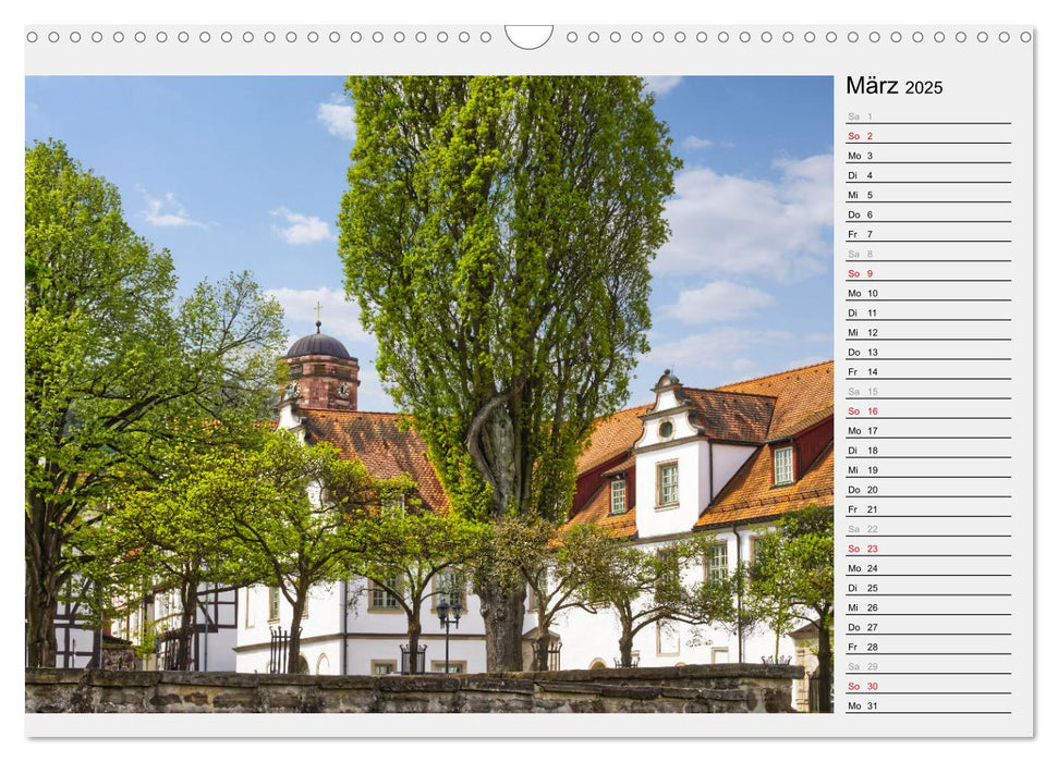 Rotenburg an der Fulda, ein Stadtrundgang (CALVENDO Wandkalender 2025)