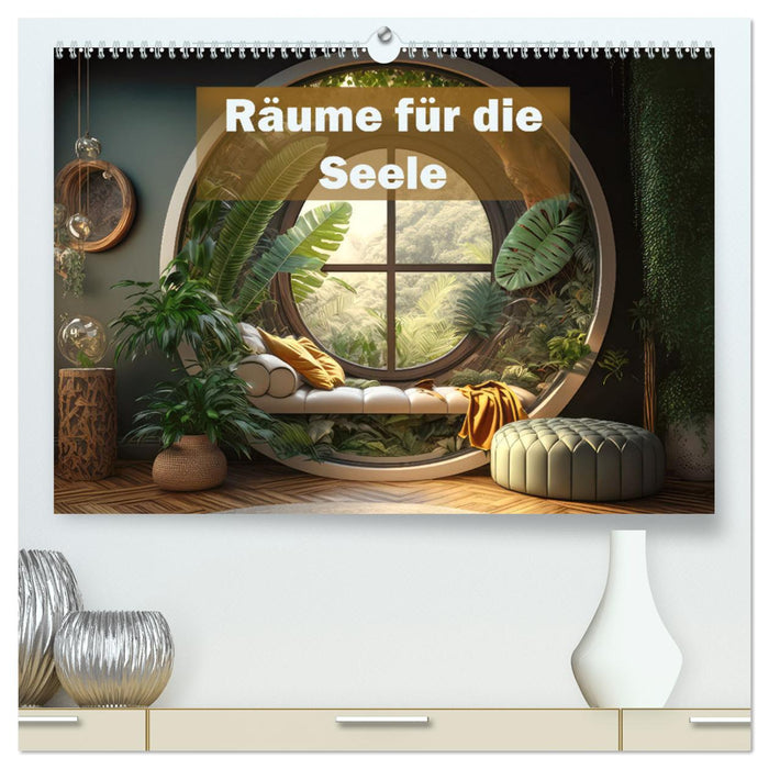 Räume für die Seele (CALVENDO Premium Wandkalender 2025)