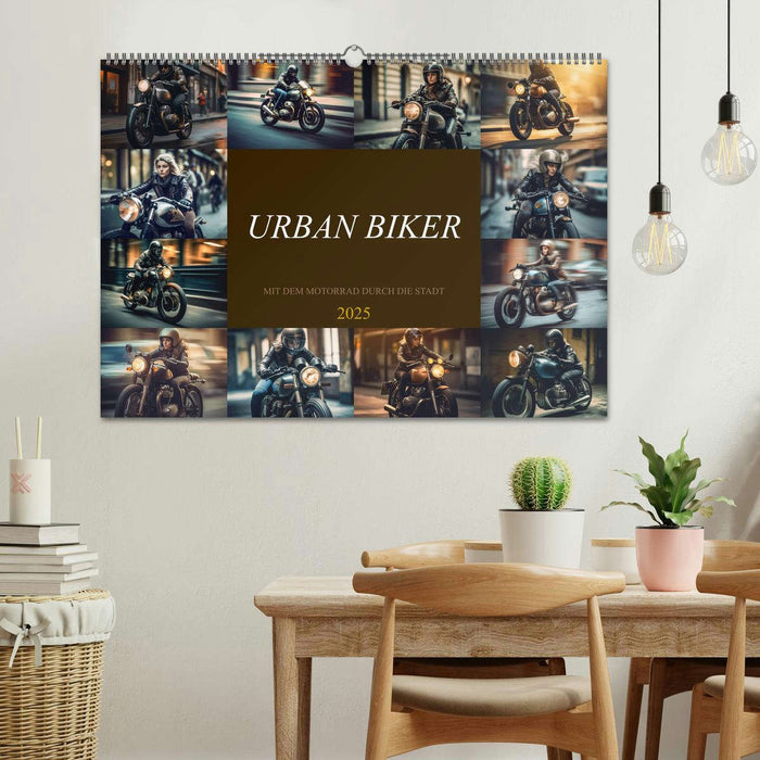 Urban Biker (CALVENDO Wandkalender 2025)