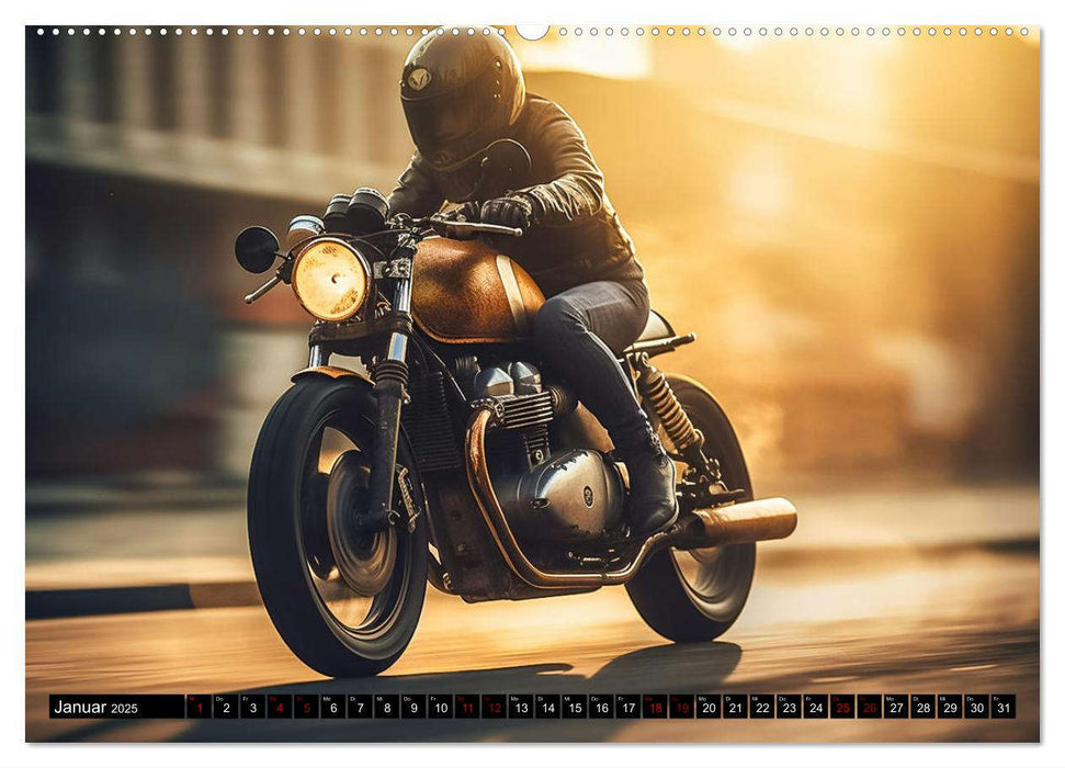 Urban Biker (CALVENDO Wandkalender 2025)