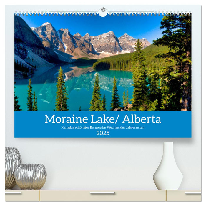 Moraine Lake, Alberta/ Kanada (CALVENDO Premium Wandkalender 2025)