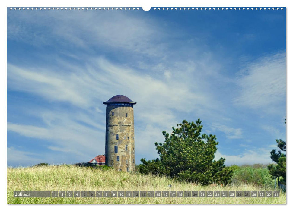 Zeeland - Wasser, Sand und Meer (CALVENDO Premium Wandkalender 2025)