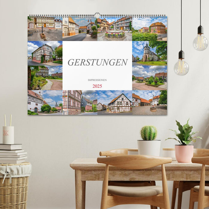 Gerstungen Impressionen (CALVENDO Wandkalender 2025)