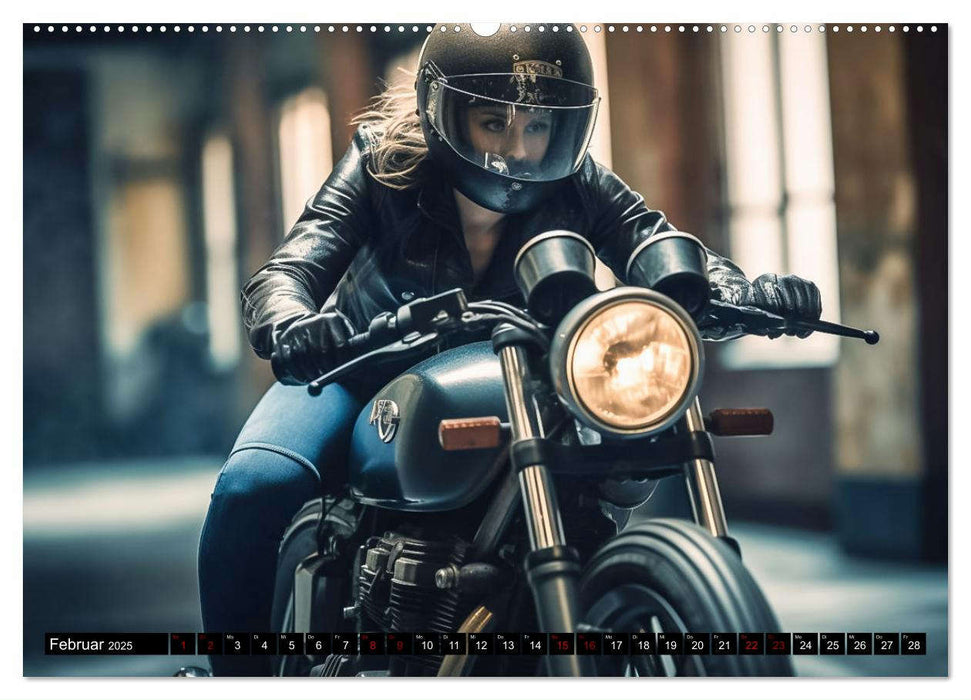 Urban Biker (CALVENDO Premium Wandkalender 2025)