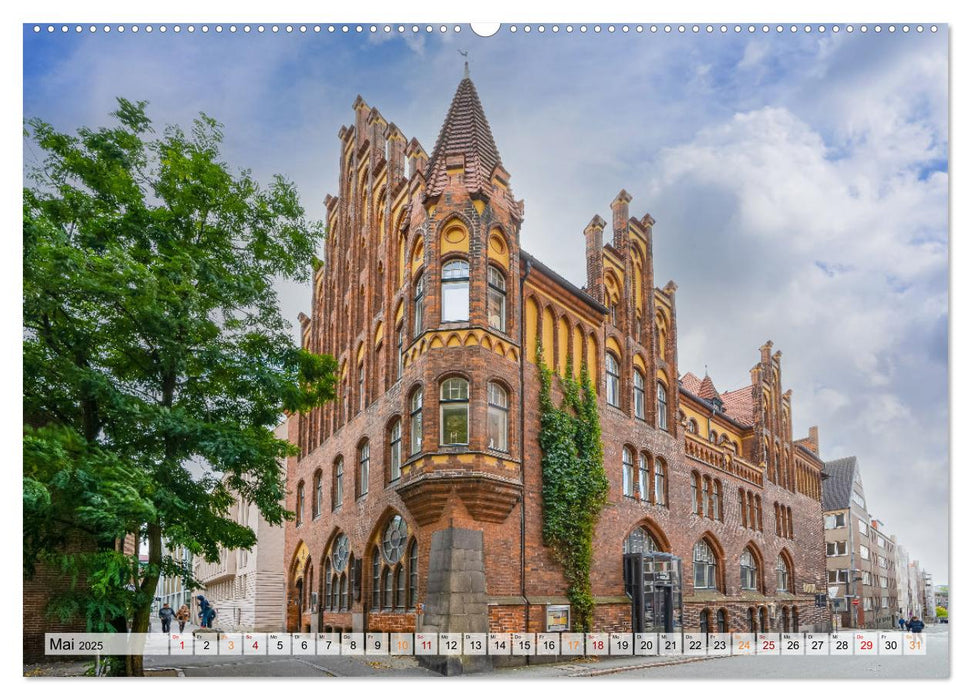 Lübeck Impressionen (CALVENDO Wandkalender 2025)