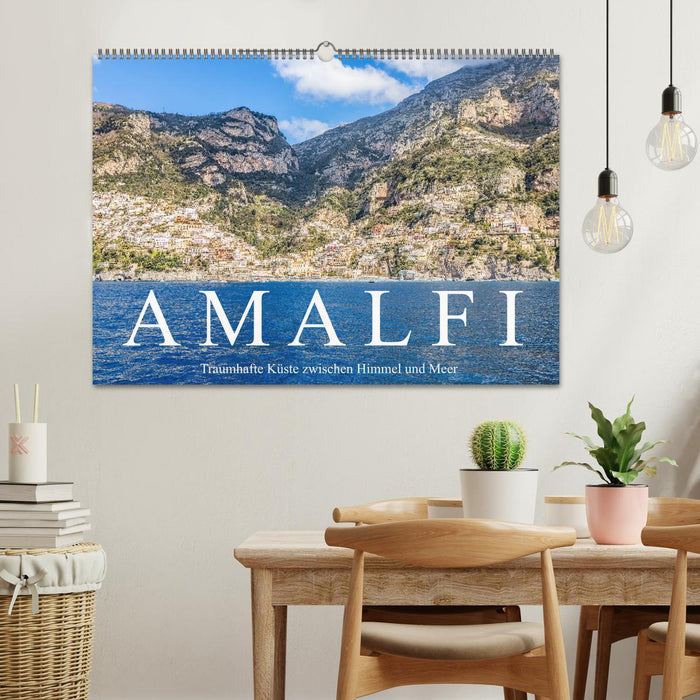 Amalfi - Traumhafte Küste zwischen Himmel und Meer (CALVENDO Wandkalender 2025)