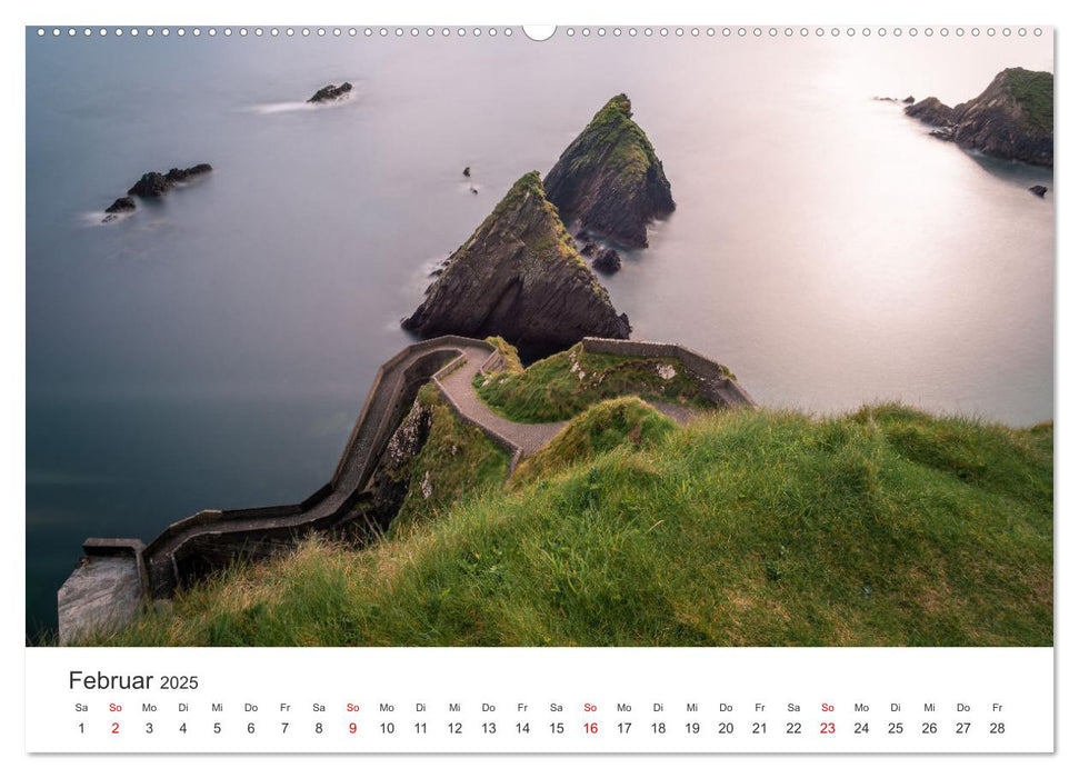 Irland - Traumhafte Küsten (CALVENDO Wandkalender 2025)