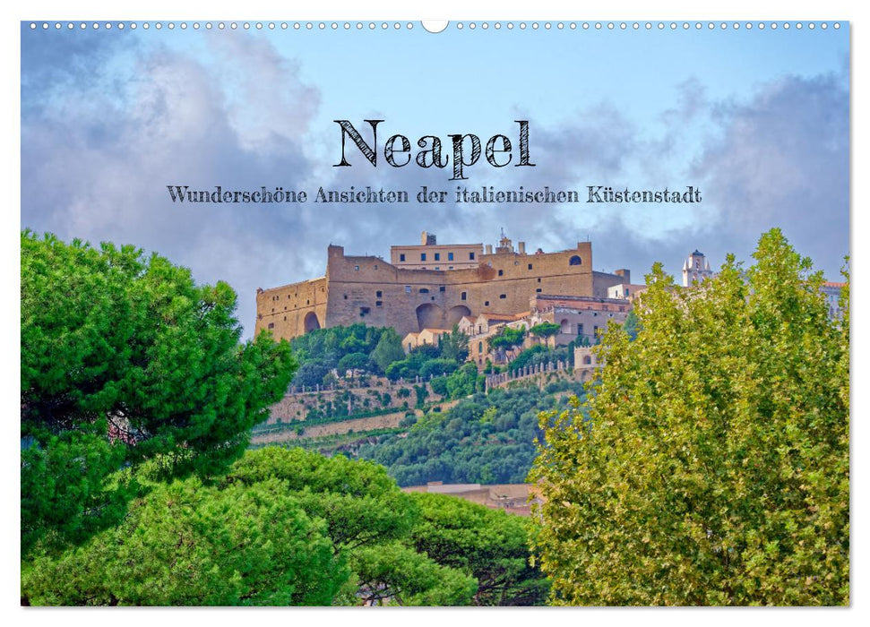 Neapel - Wunderschöne Ansichten der italienischen Küstenstadt (CALVENDO Wandkalender 2025)