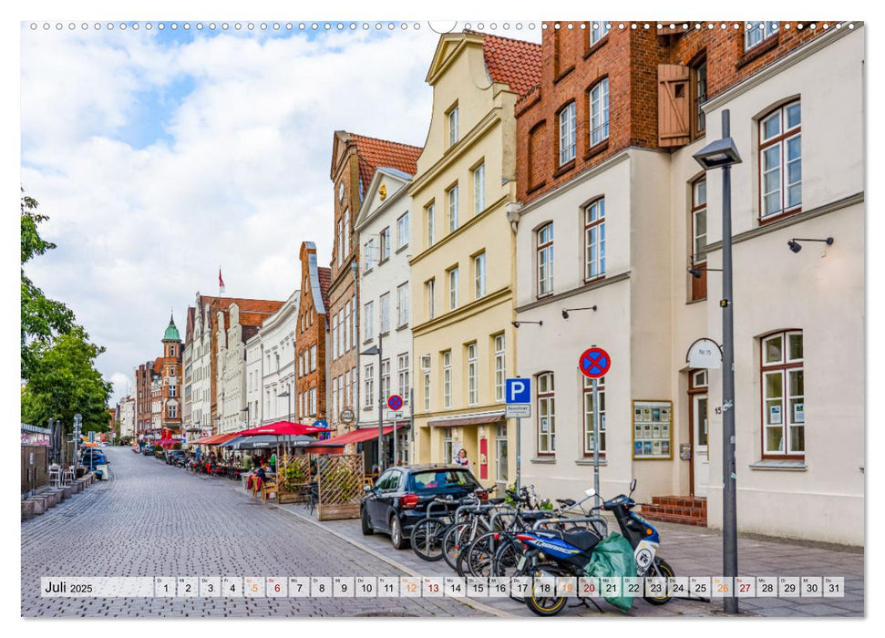 Lübeck Impressionen (CALVENDO Premium Wandkalender 2025)