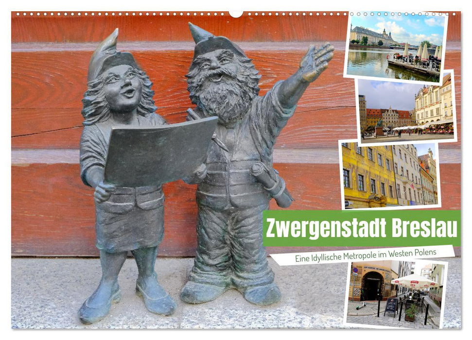 Zwergenstadt Breslau (CALVENDO Wandkalender 2025)