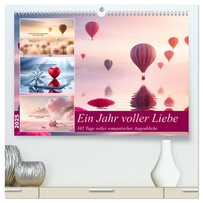 Ein Jahr voller Liebe (CALVENDO Premium Wandkalender 2025)