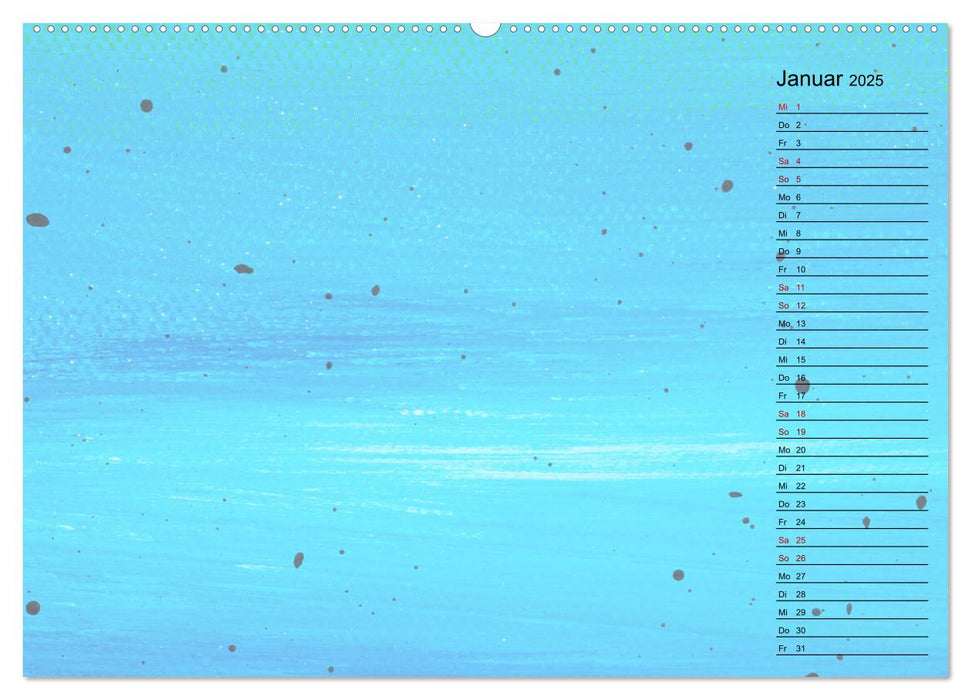 Pastellbunter DIY-Bastelkalender (CALVENDO Wandkalender 2025)