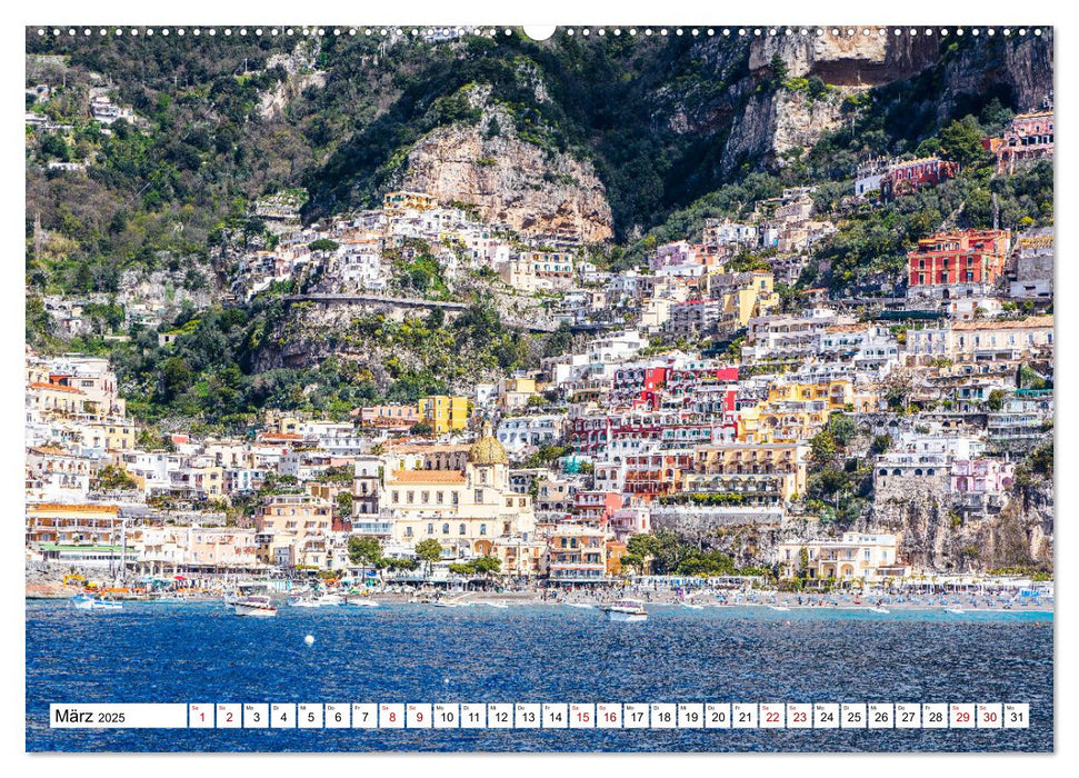 Amalfi - Traumhafte Küste zwischen Himmel und Meer (CALVENDO Premium Wandkalender 2025)