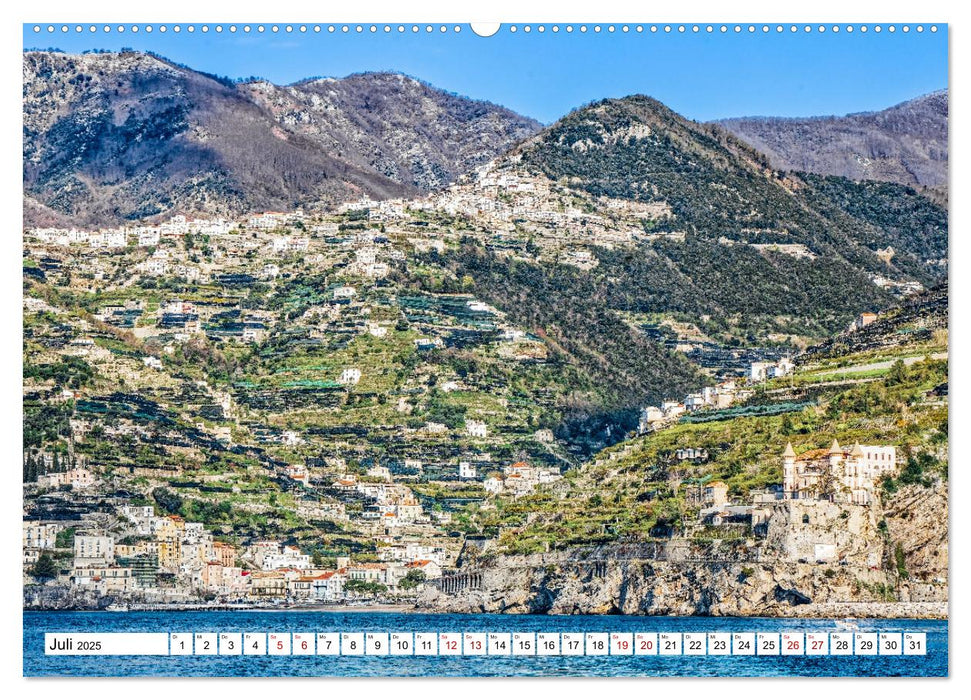 Amalfi - Traumhafte Küste zwischen Himmel und Meer (CALVENDO Premium Wandkalender 2025)