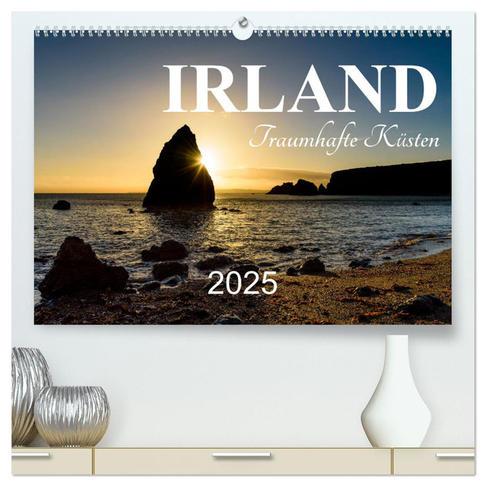 Irland - Traumhafte Küsten (CALVENDO Premium Wandkalender 2025)