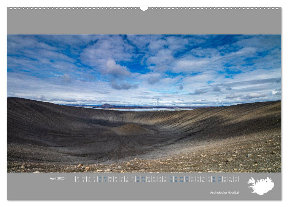 Naturerlebnis Island (CALVENDO Wandkalender 2025)