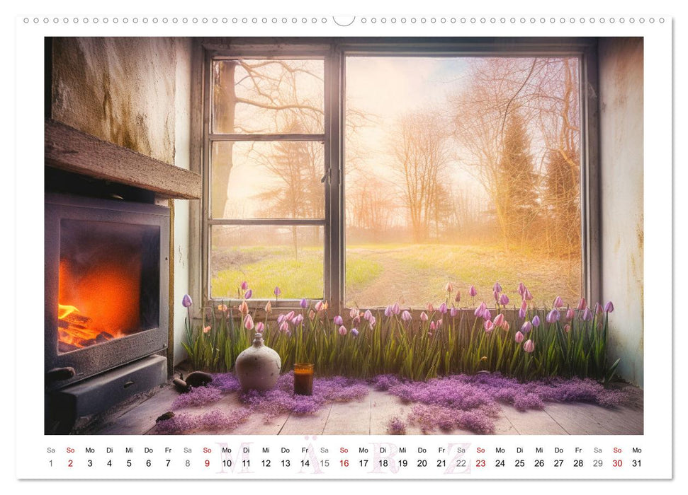 Fensterträume (CALVENDO Wandkalender 2025)