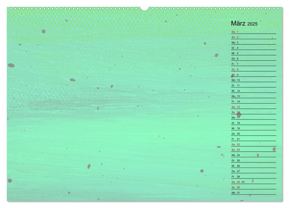 Pastellbunter DIY-Bastelkalender (CALVENDO Premium Wandkalender 2025)