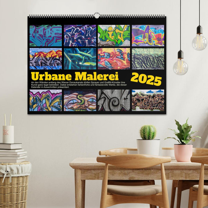 Urbane Malerei (CALVENDO Wandkalender 2025)