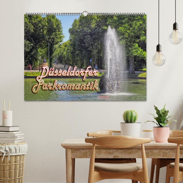 Düsseldorfer Parklandschaften (CALVENDO Wandkalender 2025)