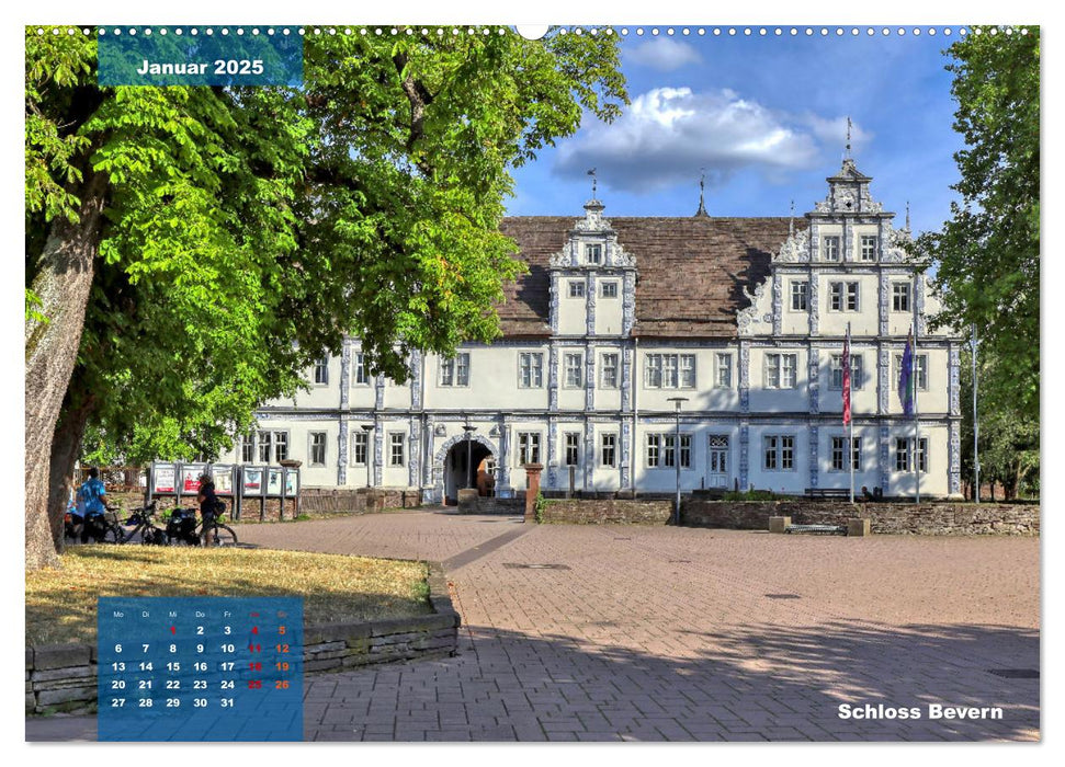 Märchenhaftes Weserbergland (CALVENDO Wandkalender 2025)