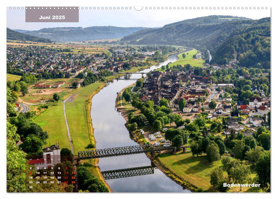 Märchenhaftes Weserbergland (CALVENDO Wandkalender 2025)