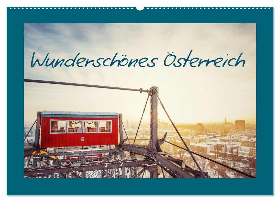 Wunderschönes Österreich (CALVENDO Wandkalender 2025)