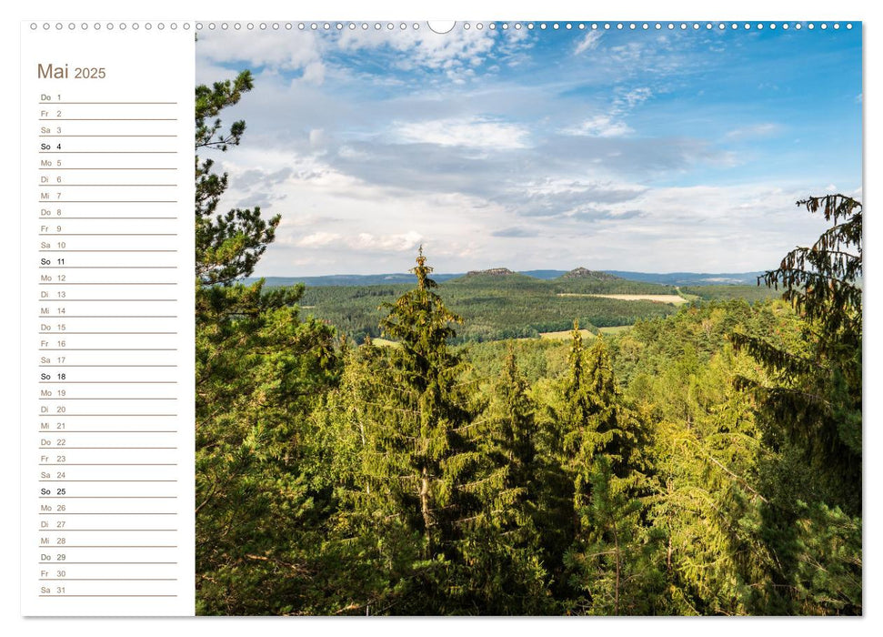 Gohrisch Perspektiven - Elbsandstein (CALVENDO Wandkalender 2025)