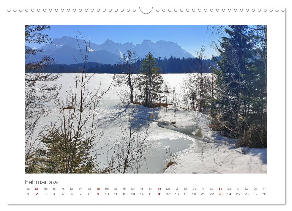 Mein Barmsee - Rund um die Perle im Werdenfelser Land (CALVENDO Wandkalender 2025)