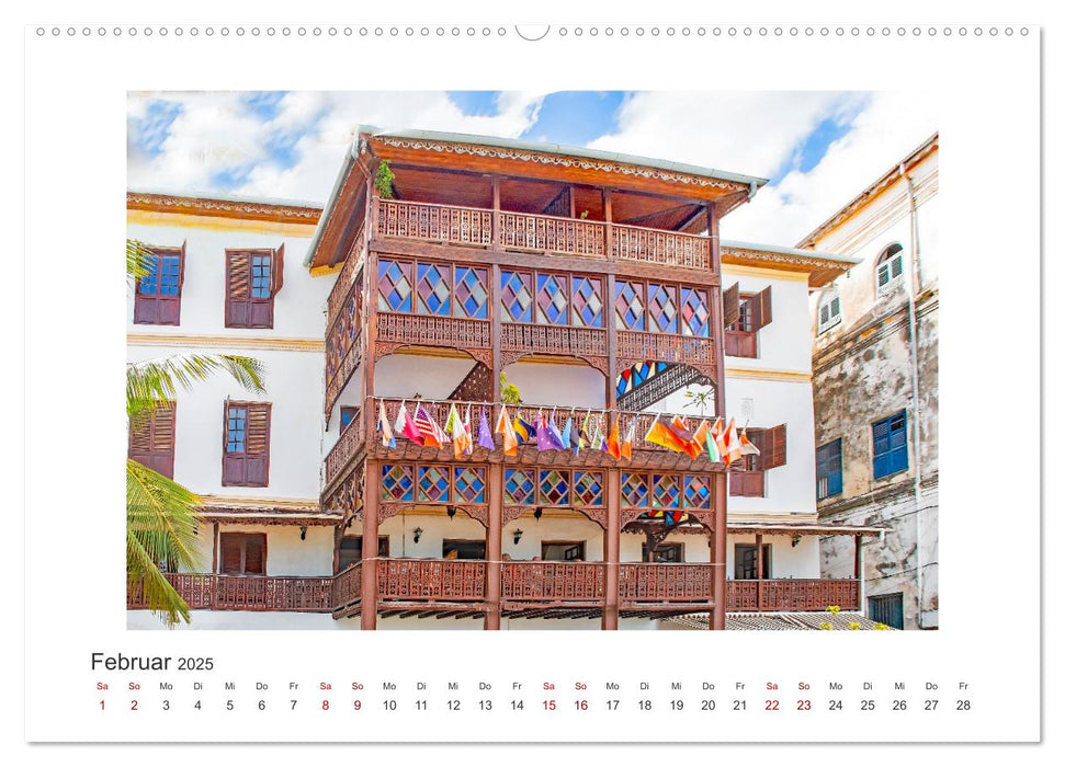 Stone Town - Impressionen (CALVENDO Wandkalender 2025)