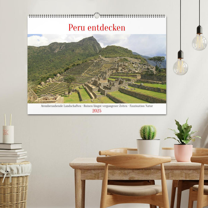 Peru entdecken (CALVENDO Wandkalender 2025)