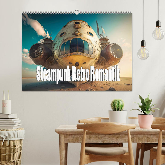 Steampunk Retro Romantik (CALVENDO Wandkalender 2025)