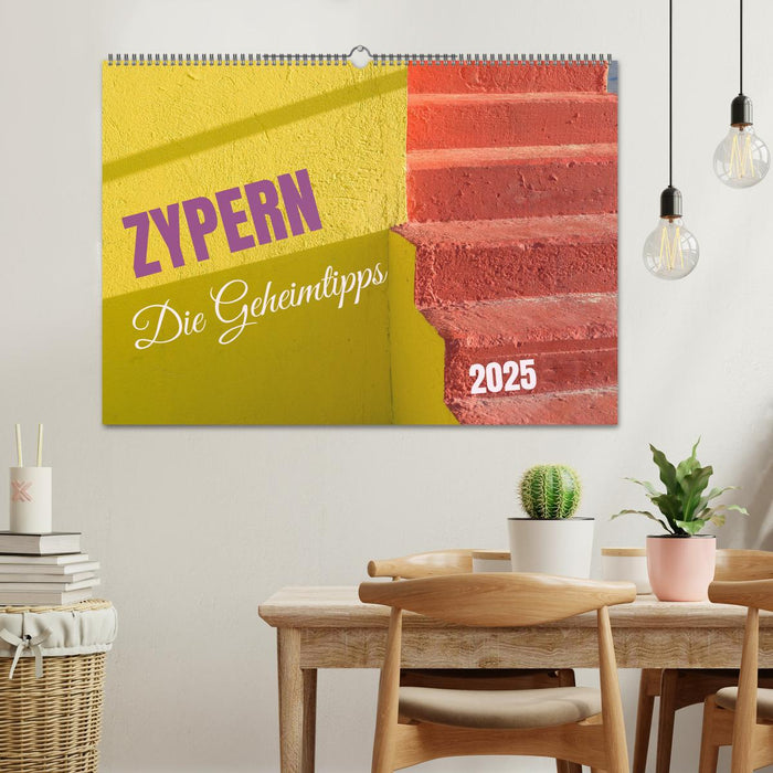 Zypern - Die Geheimtipps (CALVENDO Wandkalender 2025)